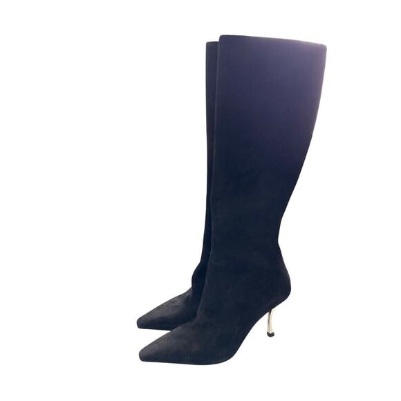 Dior 80mm suede D-Fame Heeled Boot 39/US9 - Picture 10 of 11